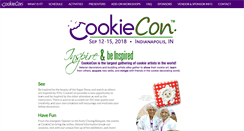 Desktop Screenshot of cookiecon.net