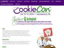 Tablet Screenshot of cookiecon.net